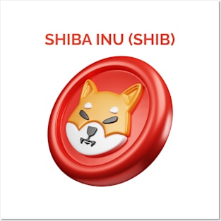 SHIBA INU (SHIB) cryptocurrency Posters and Art